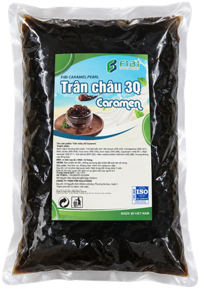 Bao bì thật Trân châu 3Q Caramel FIBI